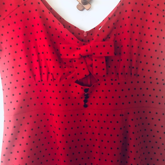 NWT Tatyana Polka Dot Pencil Dress - Picture 2 of 7